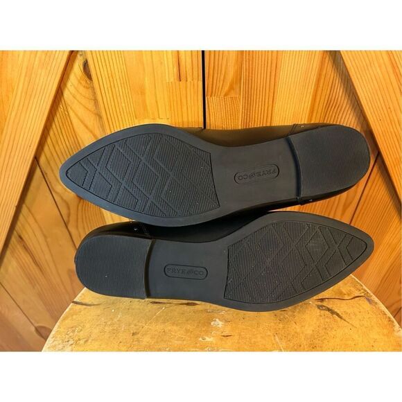 Frye and Co women’s Elara black studded pointed toes shoes size 8.5M Nwt - Picture 7 of 8